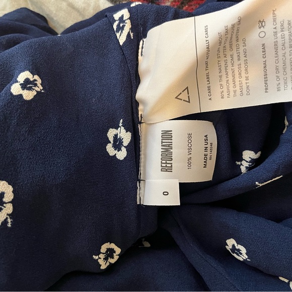 Reformation Adora Dress in Waikiki Floral - sz 0 - Picture 6 of 6